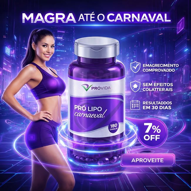 Emagreça até o Carnaval